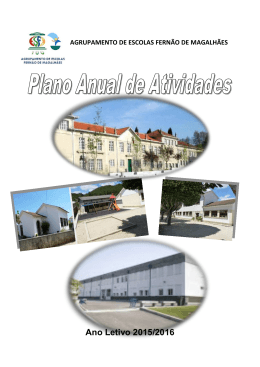Ano Letivo 2015/2016 - Agrup. de Escolas Fernão de Magalhães