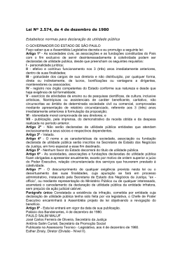 Lei Nº 2 - Federação das APAEs do Estado de São Paulo