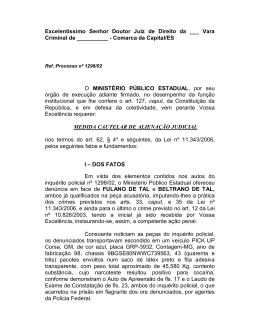 Modelo - Alienação de bens - Ministério Público do Paraná