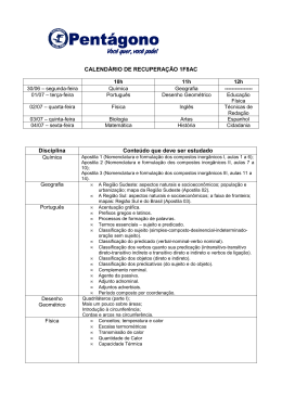 CALENDÁRI Disciplina CALENDÁRIO DE RECUPERAÇÃO 1F8AC
