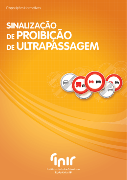 Norma portuguesa - Sinalização de proibição de ultrapassagem