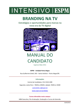 MC - Branding na TV 2011-1