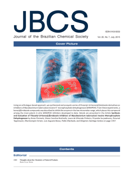 Journal of the Brazilian Chemical Society