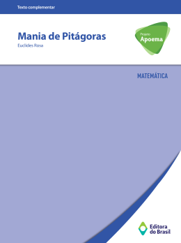 Mania de Pitágoras - Editora do Brasil