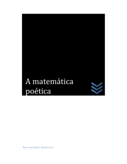 A matemática poética