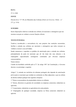 Decreto-lei n.º 37 196, do Ministério das Colónias