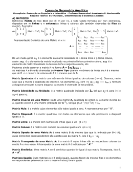 AL A Resumo 01 MatrizesDeterminantesSistemas