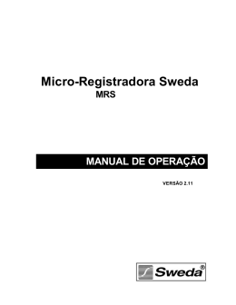 Manual Sweda TMS 44