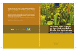 Direito dos Agricultores - Ministério do Desenvolvimento Agrário