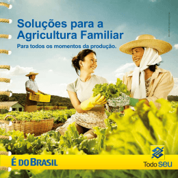 Soluções para a Agricultura Familiar