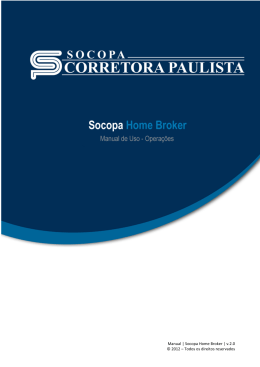 Manual | Socopa Home Broker