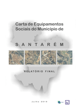 Carta Social Santarem - Câmara Municipal de Santarém