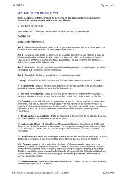 Página 1 de 9 Lei 5991/73 12/04/2006 http://www.cff.org.br