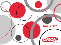 Anéis “O” - Orion SA