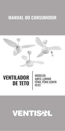 Manual - Ventisol - Aires - Lumiar - Fênix