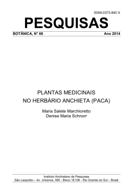 PDF 1 MB - Instituto Anchietano de Pesquisas