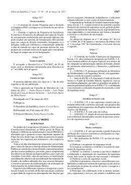 Decreto-Lei n.º 84/2012