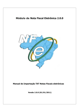 Módulo de Nota Fiscal Eletrônica 2.0.0 - NF