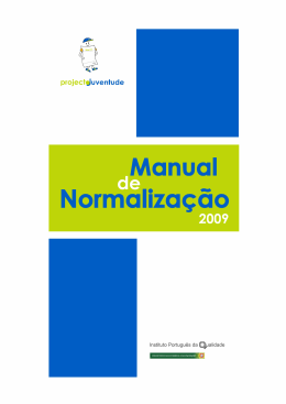 Manual de Normalização