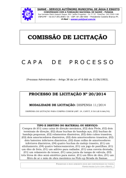 21 - Proc. Dispensa 11.2014 SÃO MIGUEL - SAMAE