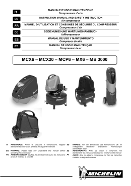 MCX6 – MCX20 – MCP6 – MX6 – MB 3000