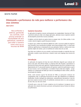 Otimizando a performance da rede para melhorar a performance