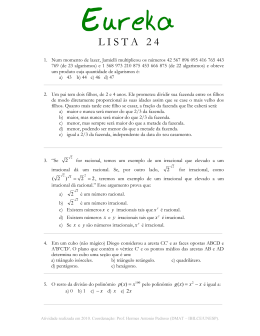 LISTA 24 - Ibilce