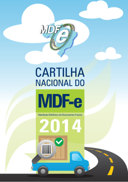 Cartilha MDF-e nacional