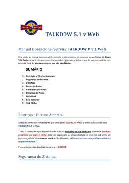 TALKDOW 5.1 v Web - Grupo Talk Radio :: TALKDOW v 5.1 WEB
