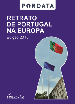 Retrato de Portugal na Europa PORDATA 2015 | 1