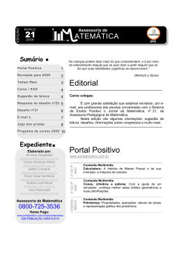 Jornal da Matemática SPE nº 21