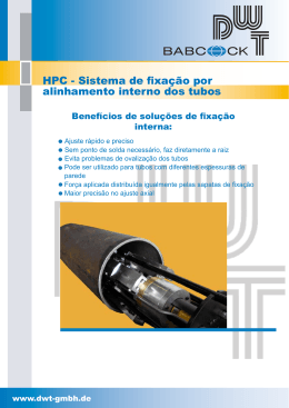 HPC - Sistema de fixação por alinhamento interno dos