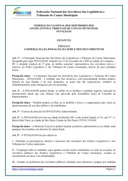 Federação Nacional dos Servidores dos Legislativos e Tribunais de