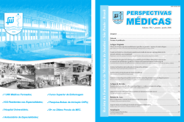 janeiro / junho - Faculdade de Medicina de Jundiaí