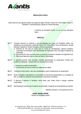 Resolução 14/2014 - Desconto para agentes públicos