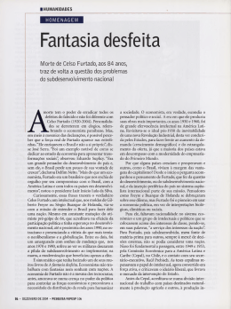 Fantasia desfeita - Revista Pesquisa FAPESP