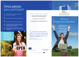 Novo Empreendedor - Erasmus for Young Entrepreneurs