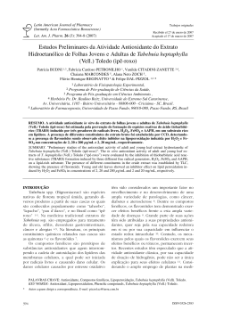 Tabebuia heptaphylla - Latin American Journal of Pharmacy