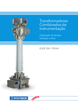 EJOF (24-170) kV - PFIFFNER do Brasil Ltda