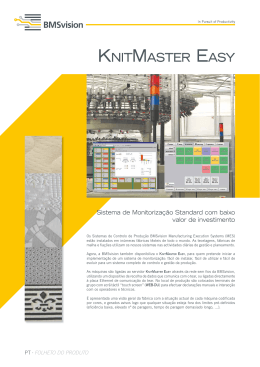 KnitMaster Easy, folheto do produto, PT (A00753)