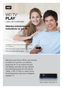 WD TV® Play™ Media Player