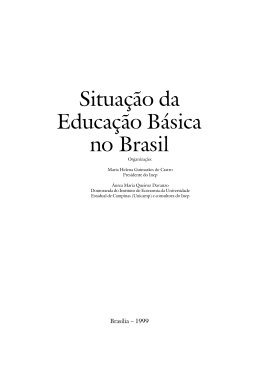 Situação da Educação Básica no Brasil