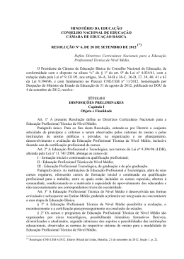 Resolução nº 6, de 20 de setembro de 2012