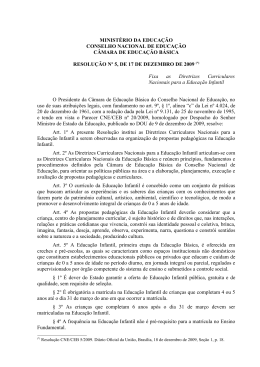 Resolução CNE/CEB nº 5/2009