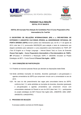 Edital 04/2015 PFI - www3 UEPG - Universidade Estadual de Ponta
