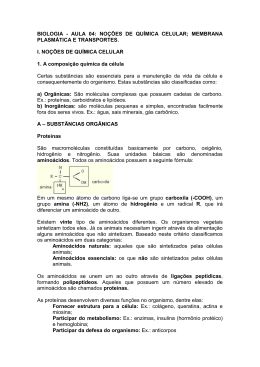 AULA 5: DIVISÃO CELULAR