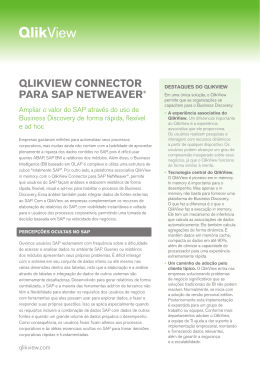 qlikview connector para sap netweaver