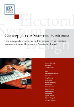 Concepção de Sistemas Eleitorais