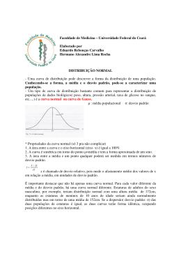 A distribuição normal - Universidade Federal do Ceará