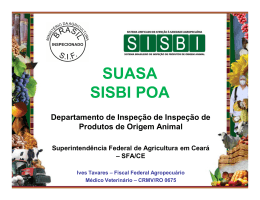 SUASA SISBI POA - PEC Nordeste 2015